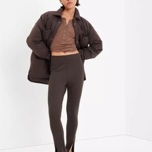 Women's Petite Gap puffer shirt jacket pxs nwot never worn plastic tag holder